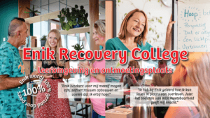 Enik Recovery College wint Douglas Bennett Award 2021