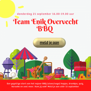 BBQ voor medewerkers en vrijwilligers van team Overvecht 21 september
