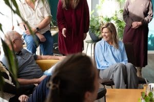 Werkbezoek Koningin Máxima aan Enik Recovery College